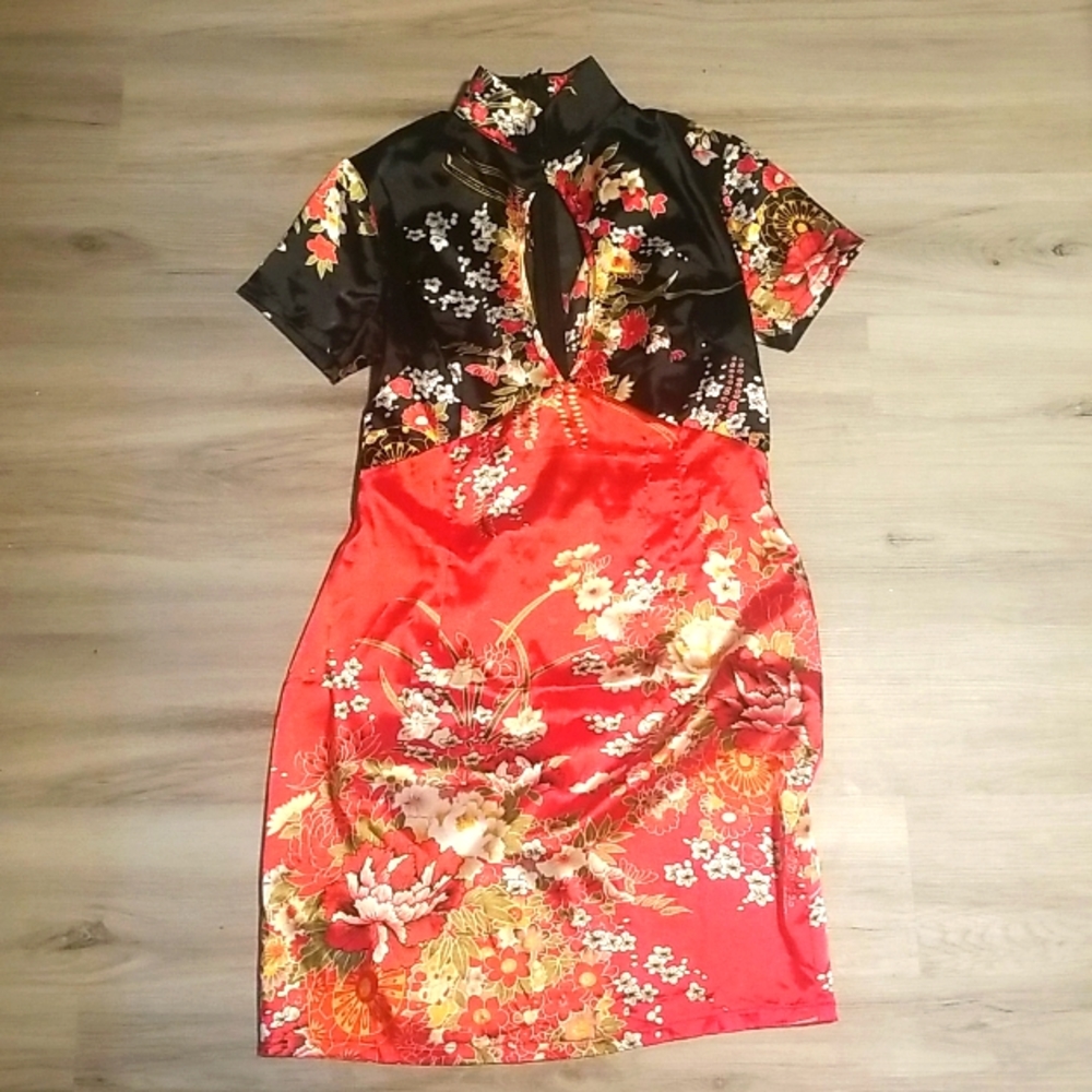 PLT red dress